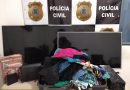 Polícia de Eunápolis recupera produtos roubados em residências e prende autor Polícia de Eunápolis recupera produtos roubados em residências e prende autor
