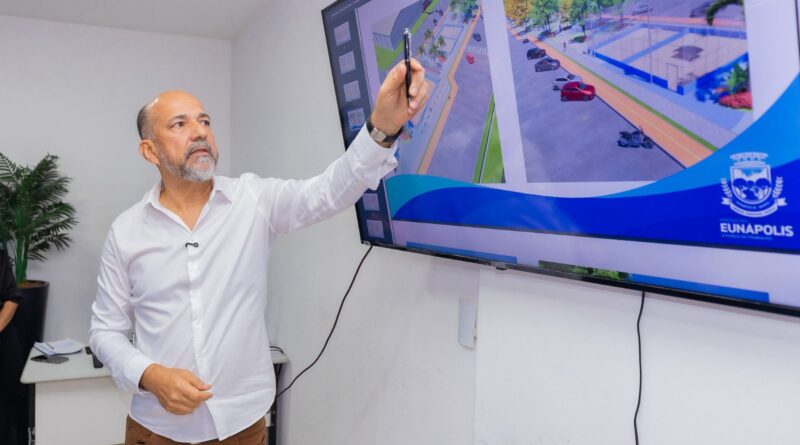 Prefeito Robério anuncia novos projetos para Eunápolis: infraestrutura, mobilidade e Educação 