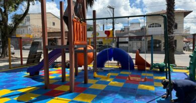 Prefeitura de Eunápolis investe na revitalização das Praças do Pequi e Parque da Renovação