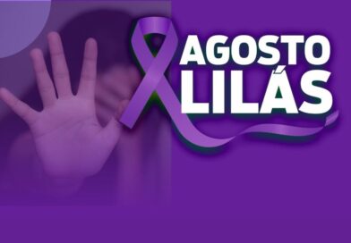 Agosto Lilás combate a violência contra a mulher