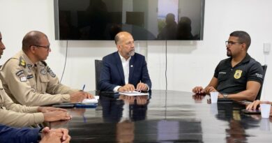 Prefeito de Eunápolis faz reunião para discutir segurança pública  