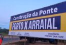 A Justiça mandou parar a obra parada da ponte em Porto Seguro