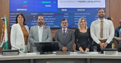 Câmara de vereadores elege nova Mesa Diretora em Eunápolis 