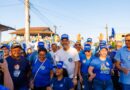 Robério faz grande caminhada no Juca Rosa em apoio à reeleição da deputada estadual Cláudia Oliveira